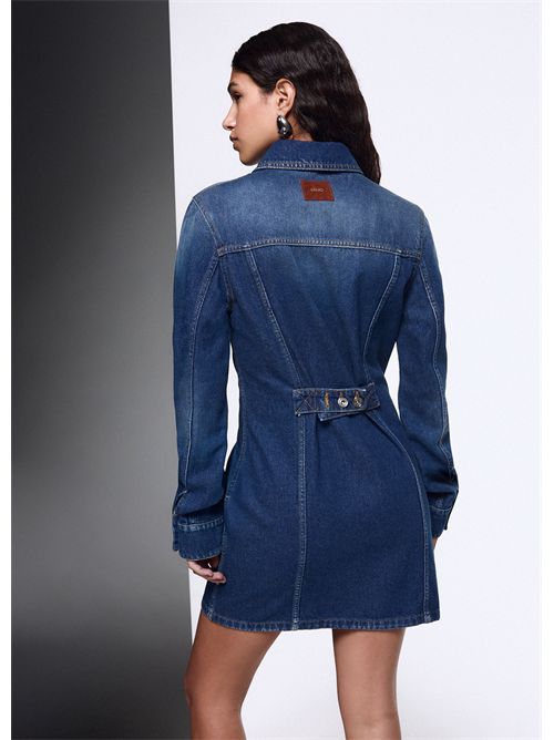 Abito corto in denim LIU JO | UF6504D0398/79158